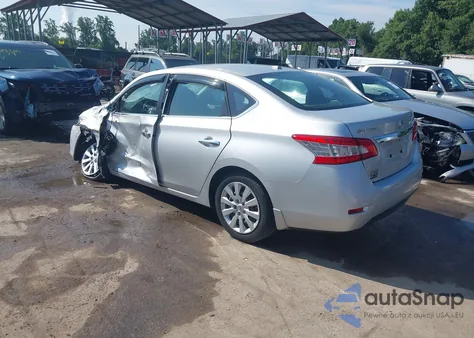 2015 Nissan Sentra Sv z USA, uszkodzony, nr VIN 3N1AB7AP6FL682156